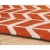 Koberec Asiatic Contemporary Design - ARLO AR07 Chevron Orange
