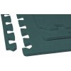 Pěnový koberec MAXI COLOR 2 ks 62x62x1 cm tmavě zelený