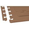 Pěnový koberec MAXI COLOR 1 ks 62x62x1 cm měď