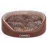 Voděodolný pelíšek pro psy a kočky 60x50 M světle hnědý