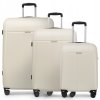 Cestovní Kufr VOYAGER - Krémový