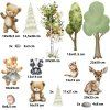 Samolepka na zeď – medvídci a lesní zvířátka