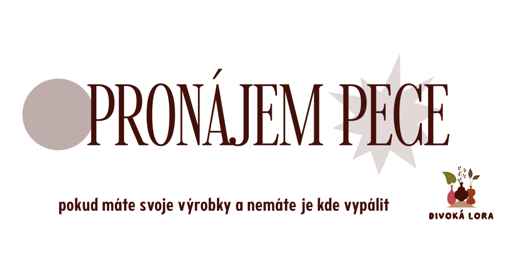 Výpal na zakázku - pronájem pece