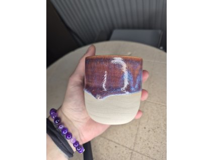 Kalíšek fialový 250 ml