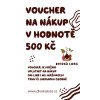 Voucher v hodnotě 500 Kč