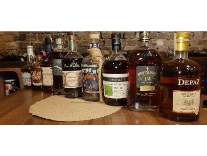 Degustace rumů Premium