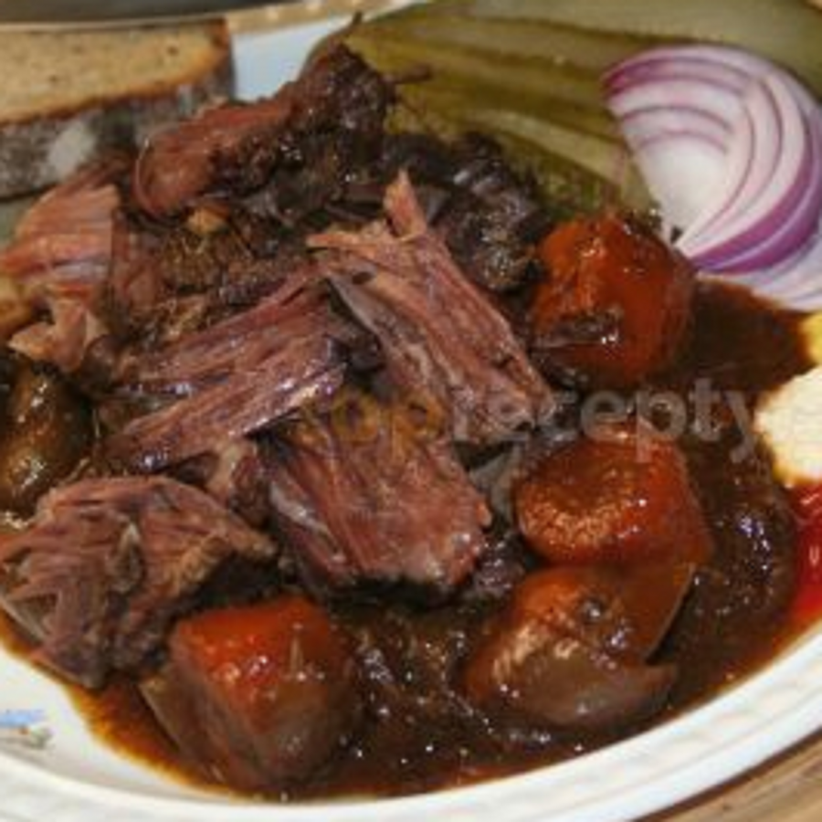 Brasírovaná hovězí žebra