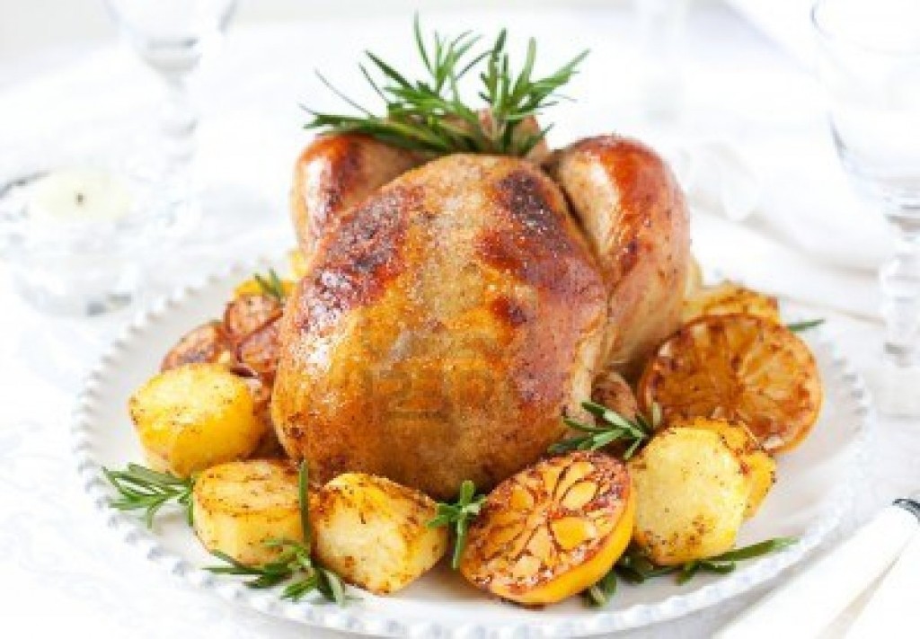 Kuře s rozmarýnem