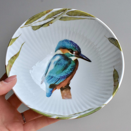 Porcelánová miska 650 ml - Ledňáček