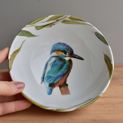 Porcelánová miska 650 ml - Ledňáček