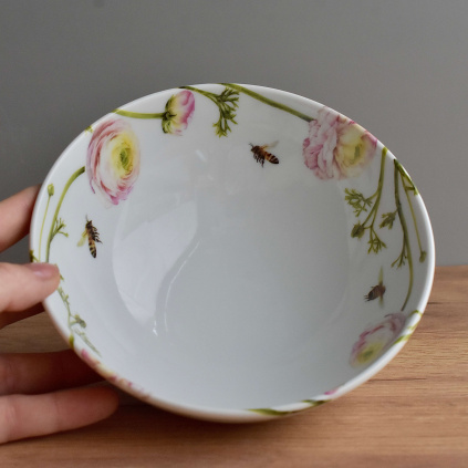 Porcelánová miska 650 ml - Pryskyřník