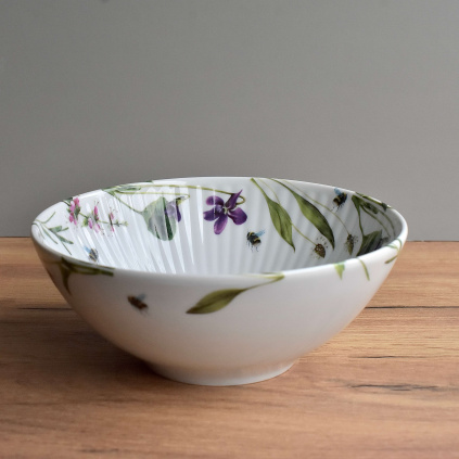 Porcelánová miska 650 ml - Fialka