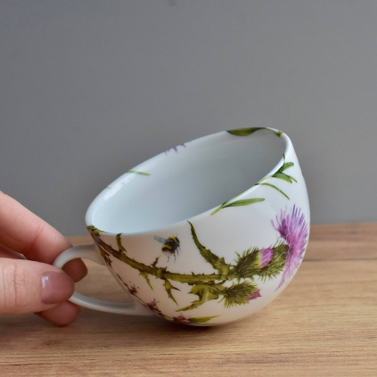 Porcelánový šálek 240 ml - Bodlák