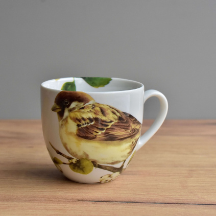 Porcelánový šálek 220 ml - Vrabec