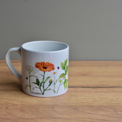 Cappuccino kávový hrnek 180 ml - Bylinky