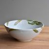 Porcelánová žebrovaná miska 650 ml - Ledňáček