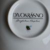 Porcelánová žebrovaná miska 650 ml - Ledňáček