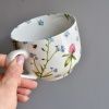 Porcelánový MAXI hrnek 650 ml - Luční květy