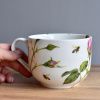 Porcelánový MAXI hrnek 650 ml - Růže