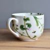 Porcelánový MAXI hrnek 650 ml - Bylinky