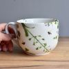Porcelánový MAXI hrnek 650 ml - Bylinky