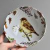 Porcelánová žebrovaná miska 650 ml - Vrabec