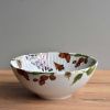 Porcelánová žebrovaná miska 650 ml - Vrabec