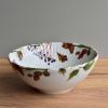 Porcelánová žebrovaná miska 650 ml - Vrabec