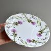 Porcelánový žebrovaný talíř 26 cm - Bodlák