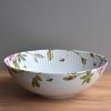 Porcelánová žebrovaná MAXI miska 2500 ml - Růže