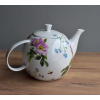 Porcelánová čajová konvice 1000 ml - Růže a pomněnky