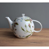 Porcelánová čajová konvice 1000 ml - Růže a pomněnky