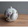 Porcelánová čajová konvice 1000 ml - Růže a pomněnky