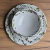 Porcelánová sada - miska, talíř a talířek - Bodlák