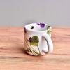Keramický MINI hrnek 70 ml - Fialka