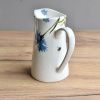 Porcelánová konvička na mléko  - Chrpa a pomněnky