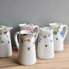 Porcelánová konvička na mléko  - Chrpa a pomněnky