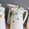 Porcelánová konvička na mléko  - Luční květy