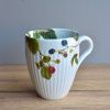 Porcelánový hrnek 380 ml - Maliny a ostružiny