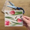 REFLEXNÍ vzorek nažehlovaček - Tulipány
