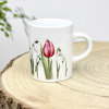 Espresso kávový hrnek 90 ml - Jaro tulipány
