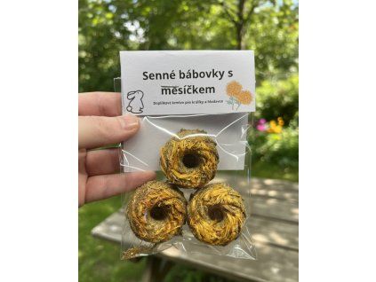Bundt-kakor med hö och ringblomma