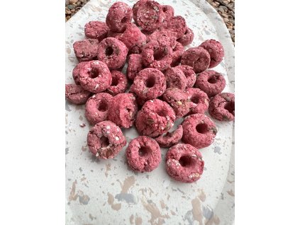Rote-Bete-Mini-Donuts aus Roter Bete
