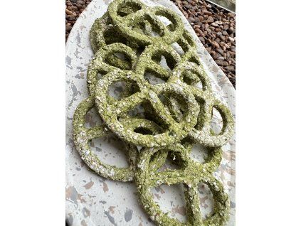 Spenatpretzel