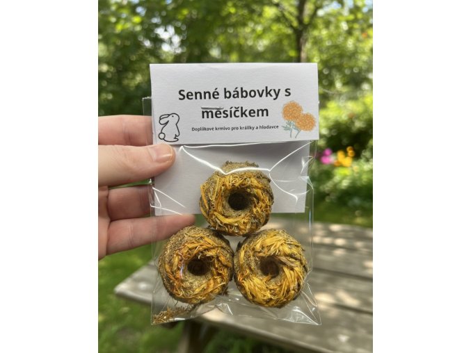 Senné bábovky s měsíčkem