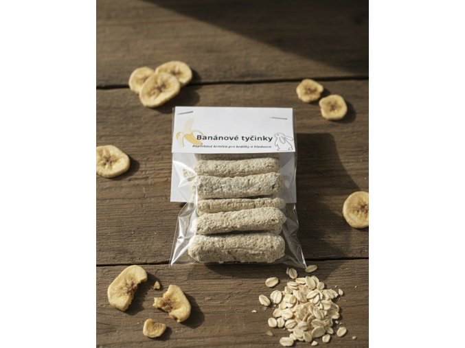 Crunchy banana bars made from banana and oatmeal