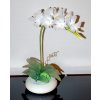 OR-04 white nylon flower
