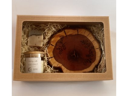 Kokosový dárkový balíček s prkýnkem