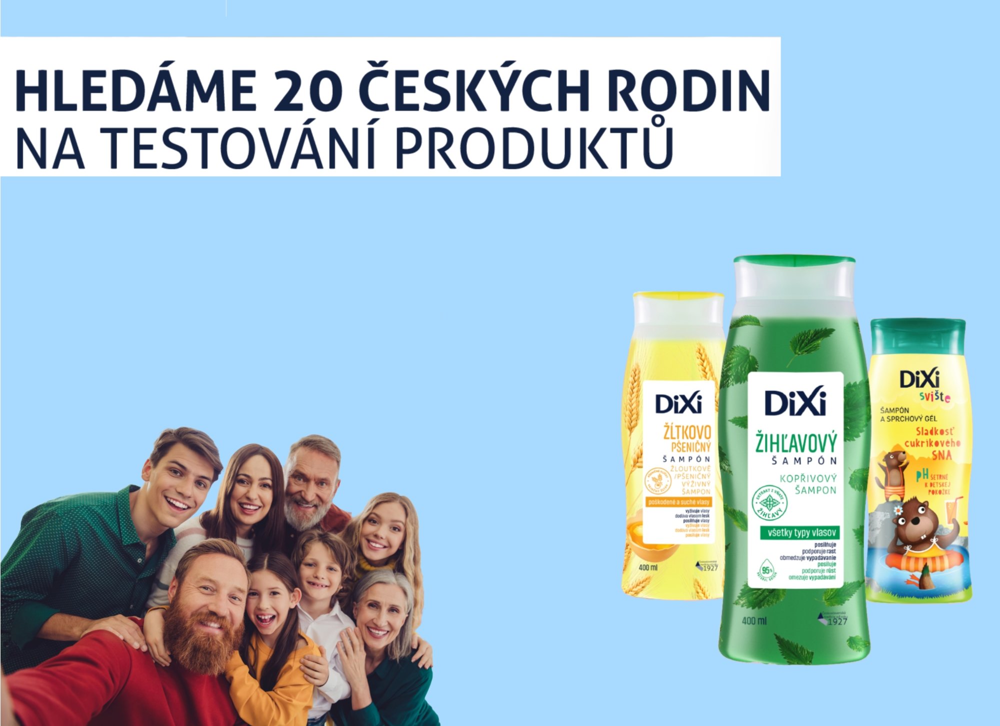 Vyskoušejte komplexní kosmetickou péči o vlasy a rodinu