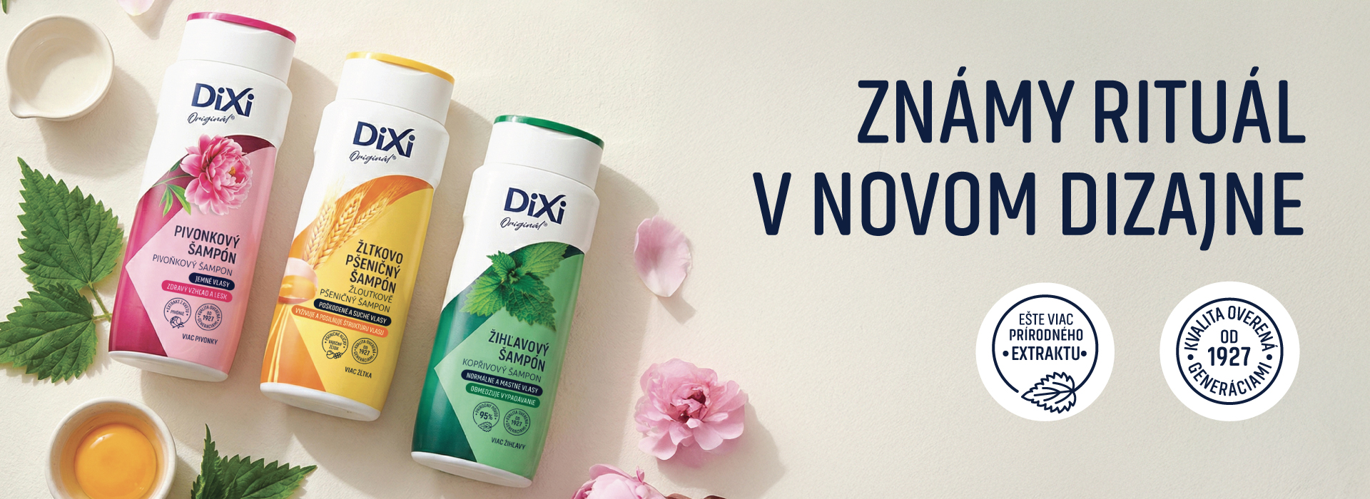 DiXi šampóny